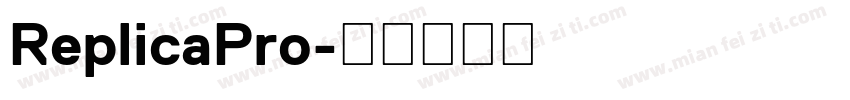 ReplicaPro字体转换