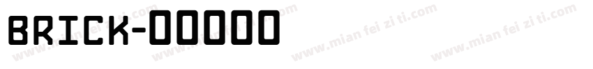 brick字体转换