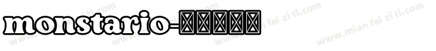 monstario字体转换