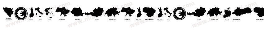 EuropeUndergroundLight-jDy0字体转换