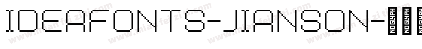 ideafonts-jianson字体转换