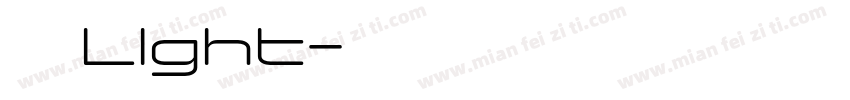 阿里巴巴LIght字体转换