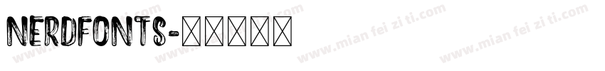 nerdfonts字体转换