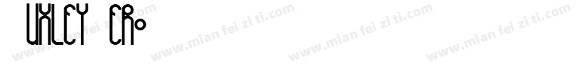 HuxleyVer字体转换