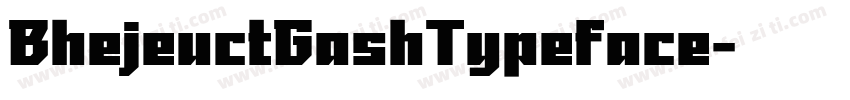 BhejeuctGashTypeface字体转换