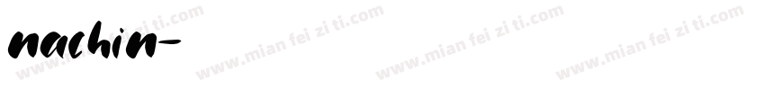 nachin字体转换