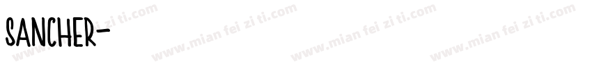 sancher字体转换