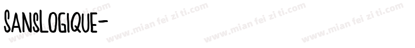 SansLogique字体转换