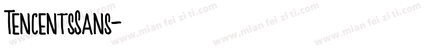 TencentsSans字体转换