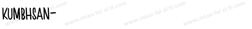 kumbhsan字体转换