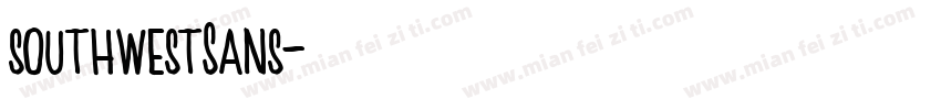 southwestSans字体转换