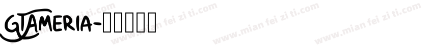 GTAmeria字体转换