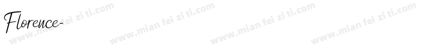 Florence字体转换