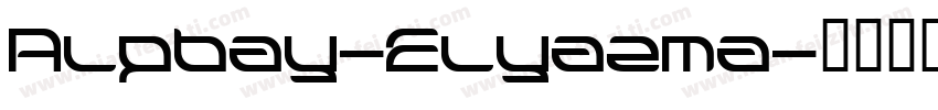 Alpbay-Elyazma字体转换