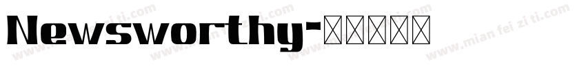 Newsworthy字体转换