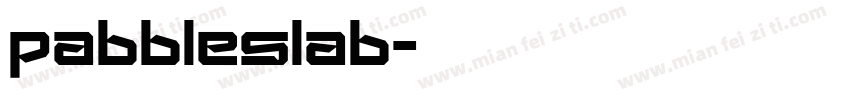 pabbleslab字体转换