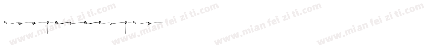 roopasanspro字体转换