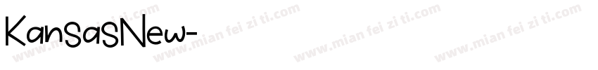 KansasNew字体转换