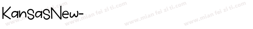 KansasNew字体转换