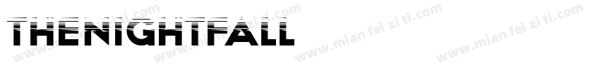 TheNightfall字体转换