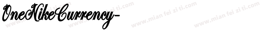 OneNikeCurrency字体转换