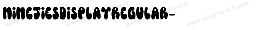 NinetiesDisplayRegular字体转换