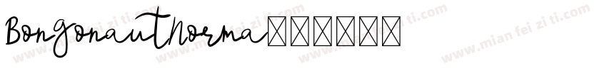 BongonautNorma字体转换