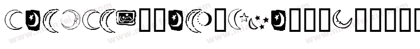 Crescent-Regular.ttf字体转换