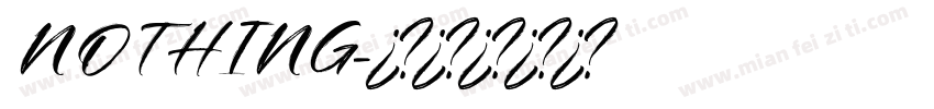 NOTHING字体转换