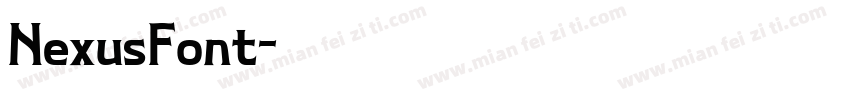 NexusFont字体转换