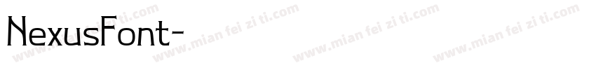 NexusFont字体转换