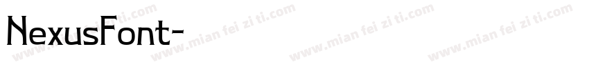 NexusFont字体转换