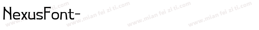NexusFont字体转换