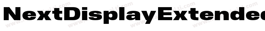 NextDisplayExtended字体转换
