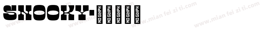 Snooky字体转换