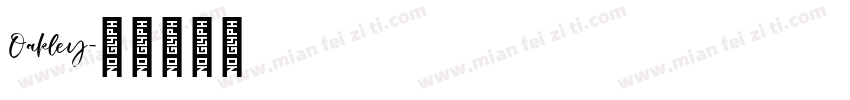 Oakley字体转换