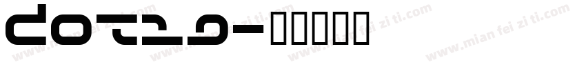 dot19字体转换