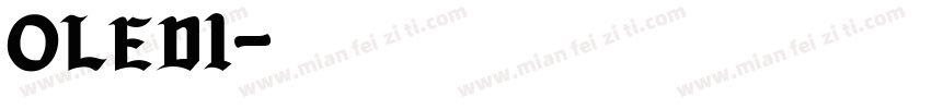 OLED1字体转换