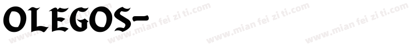 Olegos字体转换