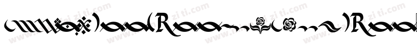 FlourishesAndFancies-Az8L字体转换