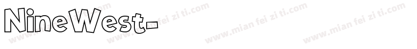 NineWest字体转换
