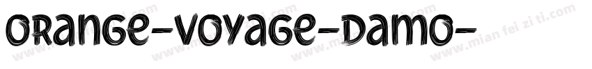 orange-voyage-damo字体转换