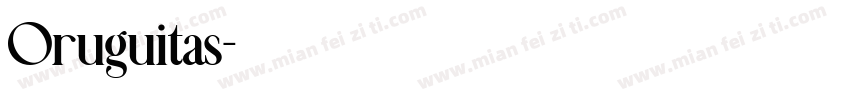 Oruguitas字体转换