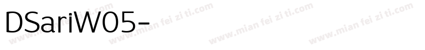 DSariW05字体转换