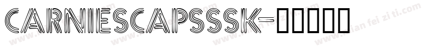 CarnieSCapsSSK字体转换