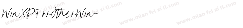 WinXPForOtherWin字体转换