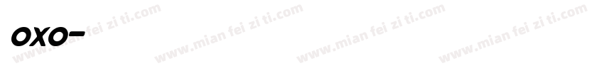 盼的熊呆oxo字体转换