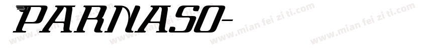 Parnaso字体转换