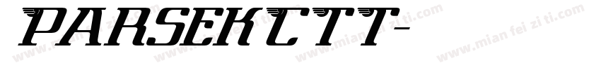 ParsekCTT字体转换