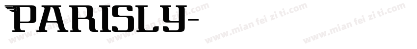 Parisly字体转换